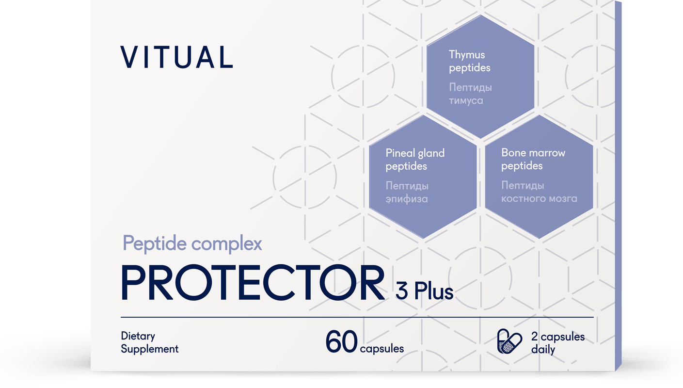 Купить Пептидный комплекс «PROTECTOR 3 Plus» - Нутриенты